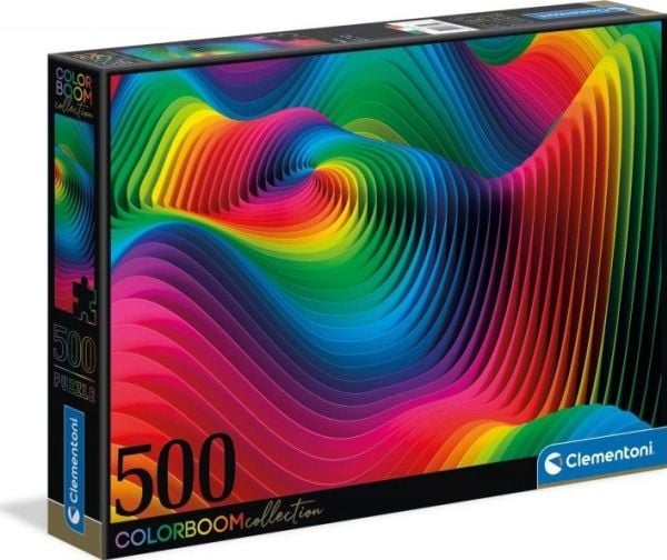 Clementoni ColorBoom - Waves - puslespill - 500 deler