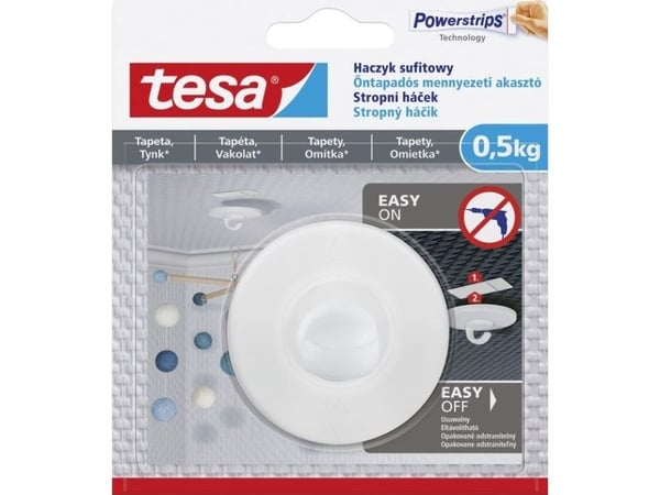 Tesa selvklebende oppheng til tak opptil 0,5 kg