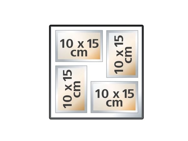 Hama Compass, Blå, Brun, Grønn, 400 ark, 10 x 15 cm, Hvit, 100 ark, 300 mm