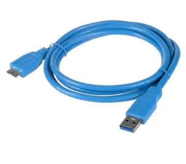 Maclean MCTV-586, 0,5 m, USB A, Micro-USB B, USB 3.2 Gen 1 (3.1 Gen 1), 5 Gbit/sek, Blå