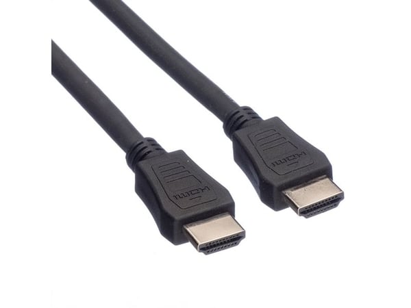 VERDI - Video/lyd/nettverkskabel - HDMI - HDMI, 19-pinners (M) - HDMI, 19-pinners (M) - 3 m - skjermet - Sort (11.99.5733)