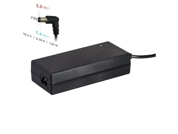 Akyga AK-ND-46 - Strömadapter - AC 100-250 V - 120 Watt - svart