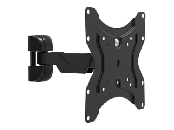 Maclean MC-741 - Brakett - for flatpanel - metall - svart - skjermstørrelse: 13"-42" - veggmonterbar