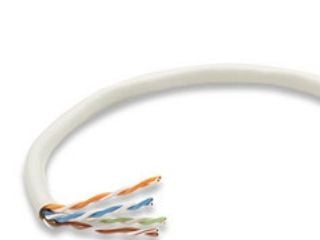Intellinet Network Bulk Cat6 Cable, 23 AWG, Solid Wire, 305m, Grey, Copper, U/UTP, Box - Bulkkabel - UTP - CAT 6 - fast - grå