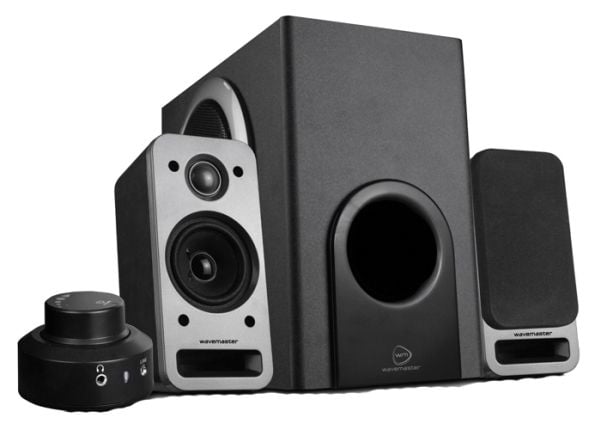 Wavemaster MX 3+ - Högtalarsystem - för persondator - 2.1-kanals - 60 Watt (Total)