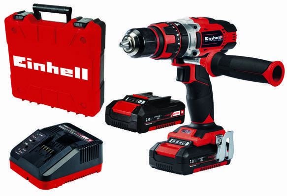 Einhell TE-CD 18/48 Li-i, Boremaskin med pistolgrep, 1500 RPM, 1 cm, 400 RPM, 1500 RPM, 6400 bpm