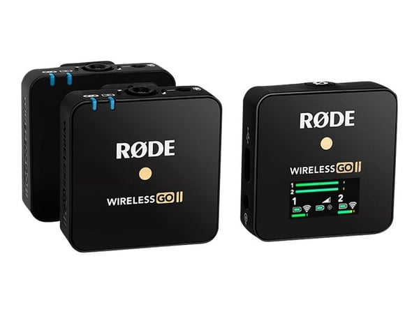 RØDE Wireless GO II - Trådløst lydleveringssystem for trådløst mikrofonsystem