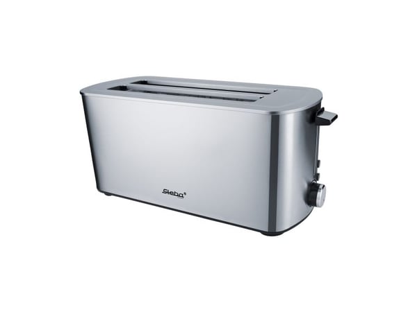 Steba TO 21 INOX, 4 viipale(i)ta, Ruostumaton teräs, Ruostumaton teräs, Vipu, Rotaatio, 1400 W, 220 - 240 V