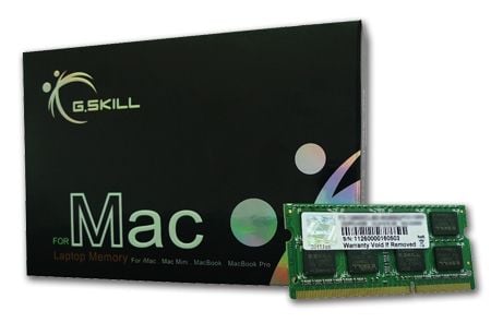 G.Skill SQ Series - DDR3 - modul - 4 GB - SO DIMM 204-pin - 1066 MHz / PC3-8500 - CL7 - 1.5 V - ikke-bufret - ikke-ECC