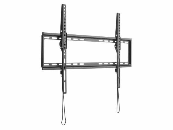 Equip 650334, 177,8 cm (70"), 200 x 200 mm, 600 x 400 mm, -8 - 0°, Muovi, Ruostumaton teräs, Musta