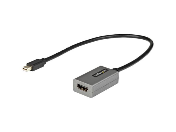 Startech Mini DisplayPort to HDMI Adapter, mDP to HDMI Adapter Dongle, 1080p, Mini DisplayPort 1.2 to HDMI Monitor/Display, Mini DP to HDMI Video C...