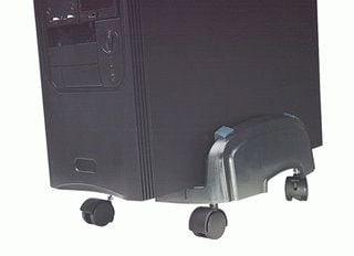 Manhattan Plastic CPU Stand - Tornställ för systemkabinett - grå