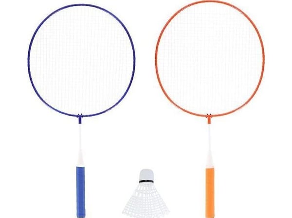 Nils Extreme NRZ052 stål badmintonsett: 2 racketer + fjærballer junior