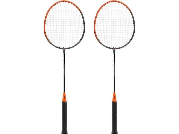 Nils Extreme NRZ005 stål/badmintonsats 2 rack vid + väska NILS