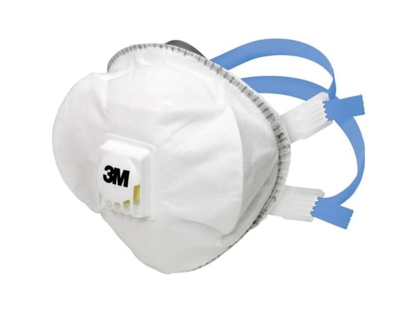 3M 7100081543, FFP2, Hvit, 1 stykker