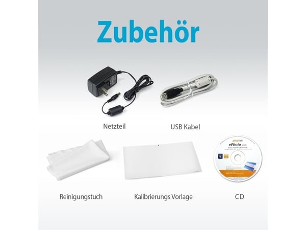 Plustek ePhoto Z300 - Arkmateskanner - CCD - A4/Letter - 300 dpi x 300 dpi - inntil 500 skann pr. dag - USB 2.0