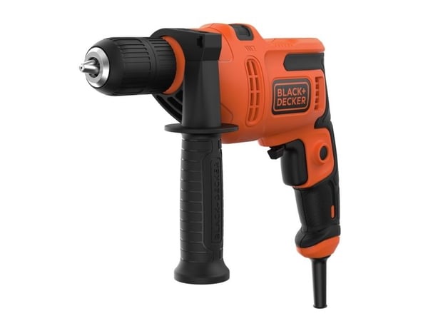 BLACK+DECKER BEH200 - Hammerbor - 500 W - nøkkelfri borhylse
