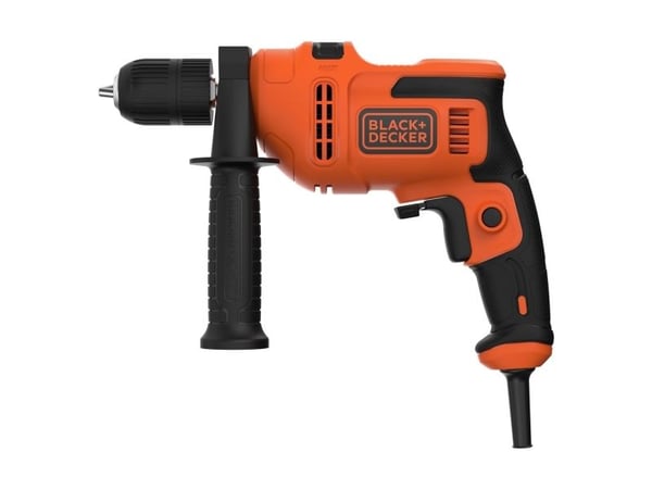 BLACK+DECKER BEH200 - Hammerbor - 500 W - nøkkelfri borhylse