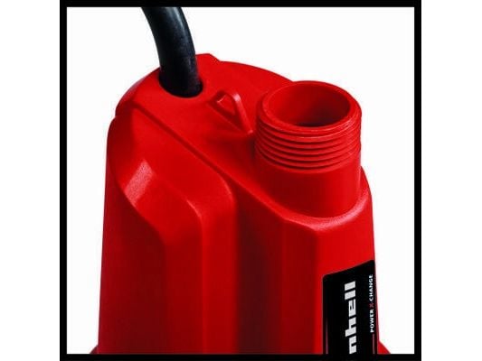 Einhell GE-SP 18 Li - Solo, Batteri, 0,8 stang, 5000 l/t, Sort, Rød - SOLO