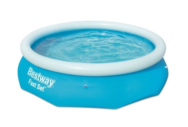Bestway Fast Set 57266, 3638 l, Oppblåsbart basseng, Blå, 8,31 kg