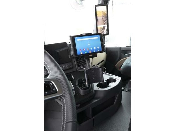 Brodit 213558, Mobil dator, Mobiltelefon / smartphone, Navigator, Passiv hållare, Bil, Svart