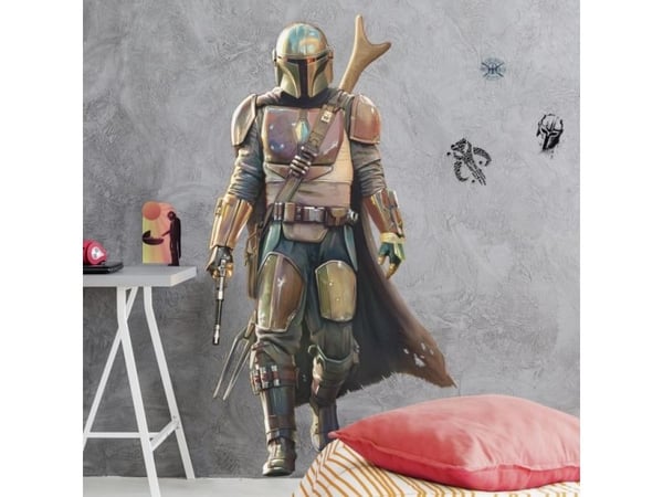 Star Wars Mandalorian Gigant Wallstickers Star Wars Mandalorian Gigant Wallstickers