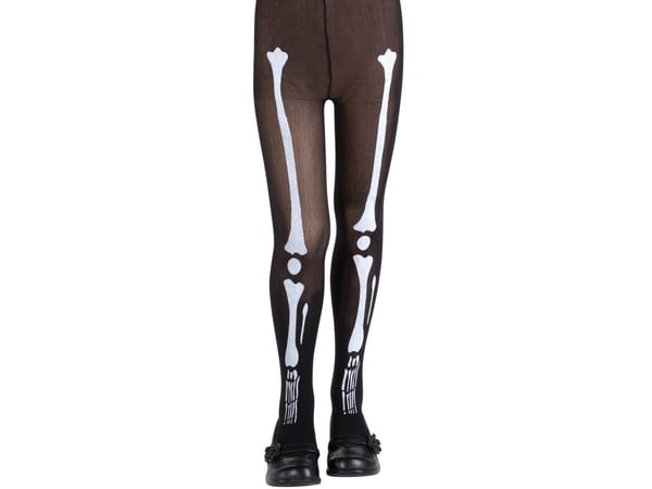 Knogle Tights udklædningstøj til børn(Str. 122/S)