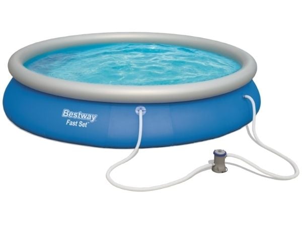 Bestway svømmebasseng hurtigsett 457 cm (57313)