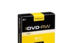 Intenso - 10 x DVD-RW - 4.7 GB 4x - smalt cover