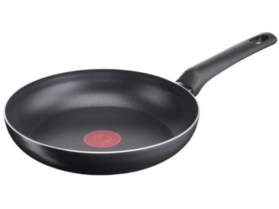 Tefal B55604, Rund, All-bruk panne, Sort, Titan, Aluminium, Thermo-Spot
