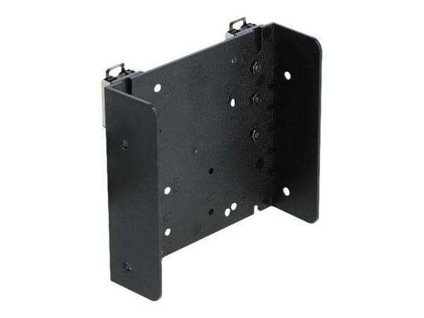 Delock DIN rail Mounting Kit for Micro Controller or 3.5" Devices - DIN-skinnemonteringssett - svart