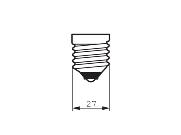 Philips CorePro - LED-filamentlyspære - form: A60 - klar finish - E27 - 7 W (ekvivalent 60 W) - klasse E - varmt hvitt lys - 2700 K