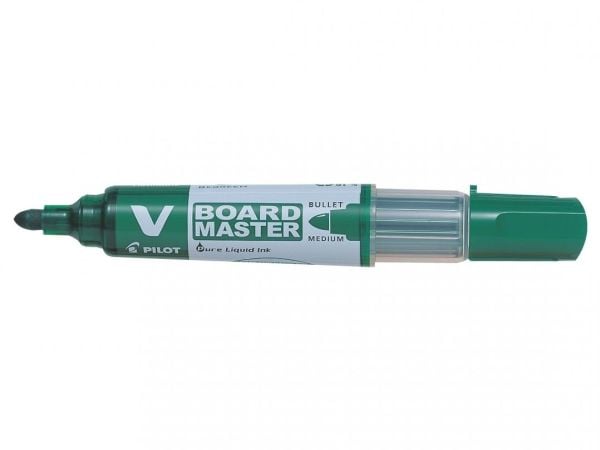 Pilot V, Vihreä, 2,3 mm, 6 mm