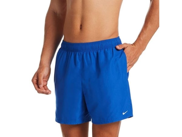 Nike 7 Volley badshorts för herrar blå NESSA559 494 : Storlek - S