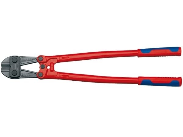 Knipex 71 72 610, Bultsax/tång, 3,4 cm, Kromvanadinstål, Stål, Plast, Blå, Röd, 610 mm