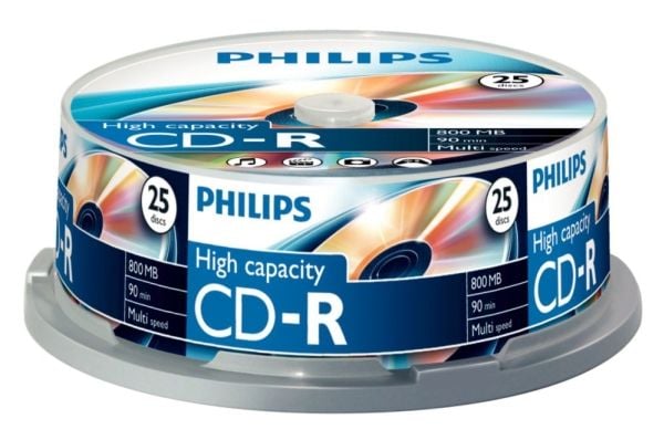 Philips CD-R CR8D8NB25/00, 800 MB