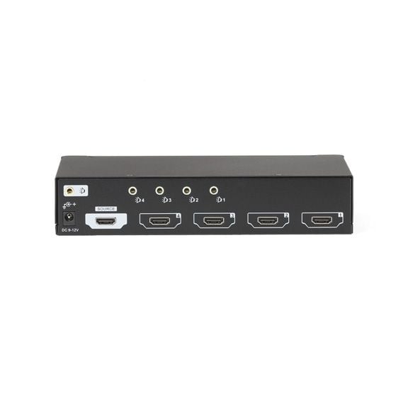 Black Box AVSP-HDMI1X4 HDMI-splitter 1x4 med lyd