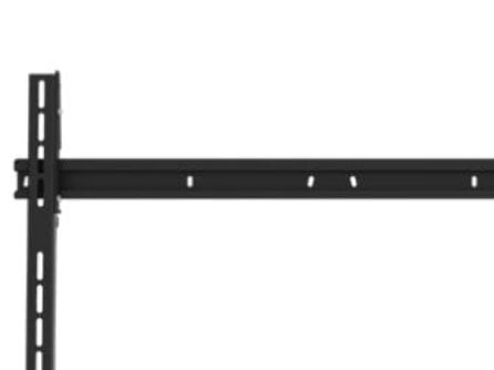 SMS Func Bracky XL - Monteringssats (väggfäste) - för platt panel - svart - skärmstorlek: 42"-55"