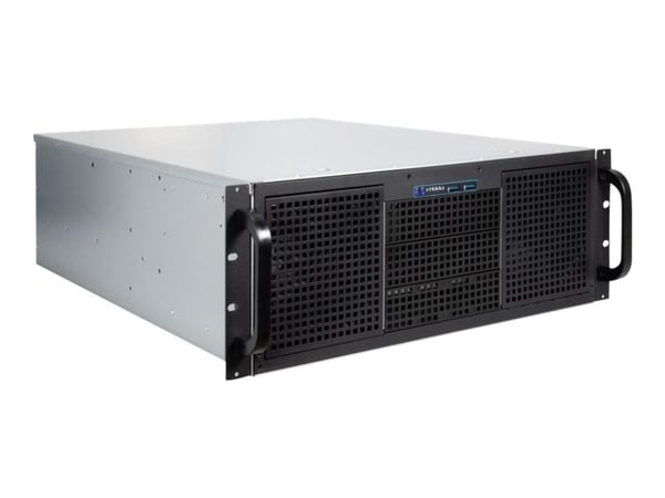 Inter-Tech IPC 4U-40255 - Rackmonterbar - 4U - SSI EEB - ingen strømforsyning (ATX) - USB