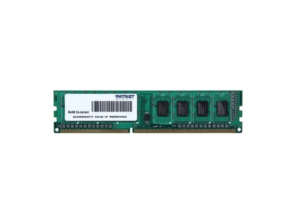 Patriot Memory 4GB PC3-10600, 4 GB, 1 x 4 GB, DDR3, 1333 MHz, 240-pin DIMM