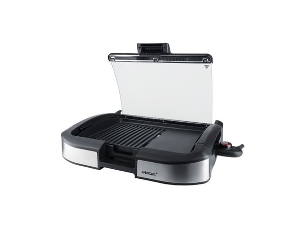 Steba VG 195, 2200 W, Grill, Elektrisk, 400 x 290 mm, Tabletop, Grillnett + steketakke