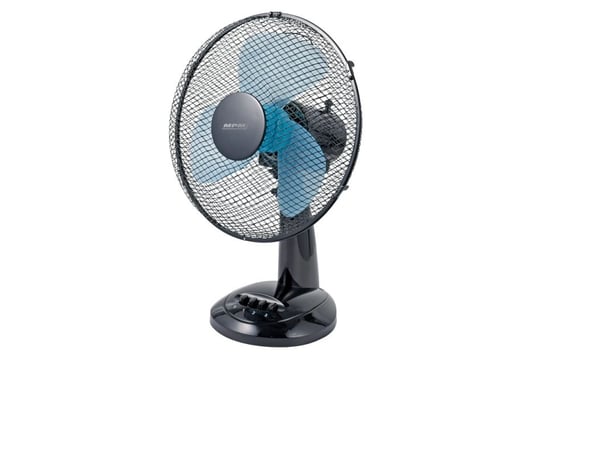 Stalinisk fläkt MPM MWP-16/C, svart