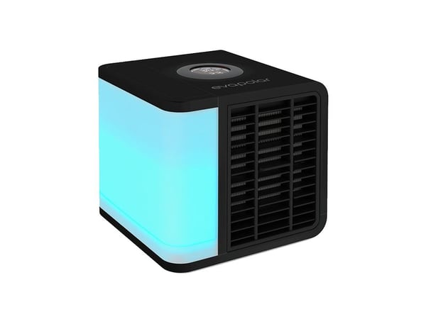 Aircooler evaLIGHT Plus sort bordmodel - personlig luftkøler