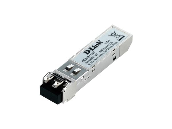D-Link DEM 311GT - SFP (mini-GBIC) transceivermodul - 1GbE - 1000Base-SX - LC multimodus - opp til 550 m - 850 nm - for DGS 12XX; DXS 1100, 1210, 3...