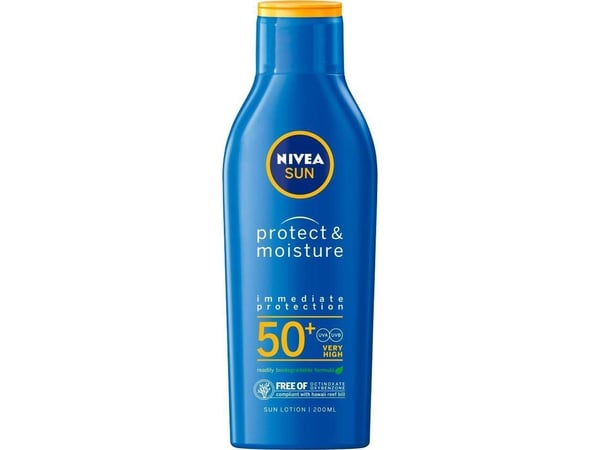 NIVEA_Sun Protect &amp; Moisture moisturizing sun lotion SPF50 200ml