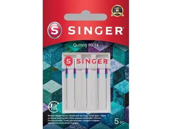 Singer Quilting Needle 90/14 5PK