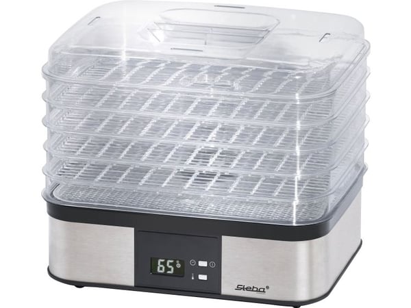 Steba ED 5 - Livsmedelstork - 350 W - rostfritt stål/svart