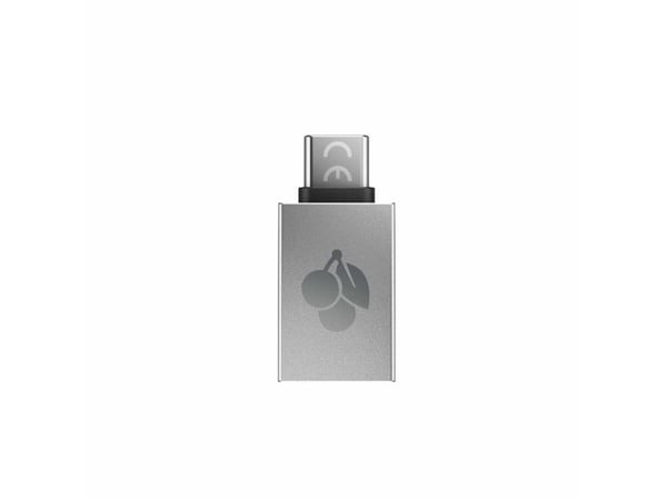 CHERRY - USB-adapter - USB-type A (hunn) til USB-C (hann) - USB 3.0 OTG - sølv