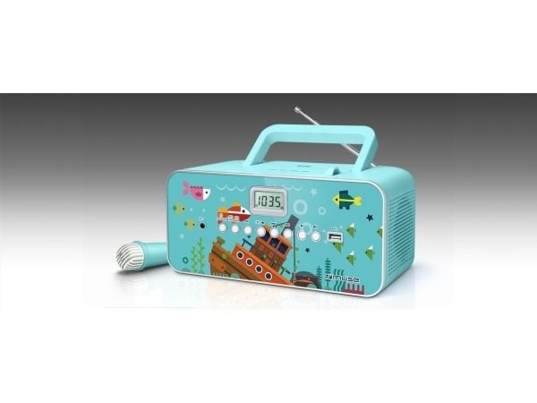 Muse M-29KB, Digitalt, FM, MW, PLL, 87,5 - 108 MHz, 522 - 1620 kHz, Spiller, CD, CD-R, CD-RW