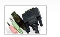 ATEN 2L-7D02U - Video- / USB / audio-kabel - USB, mini-phone stereo 3.5 mm, DVI-D (hann) til mini-phone stereo 3.5 mm, USB-type B, DVI-D (hann) - 1...